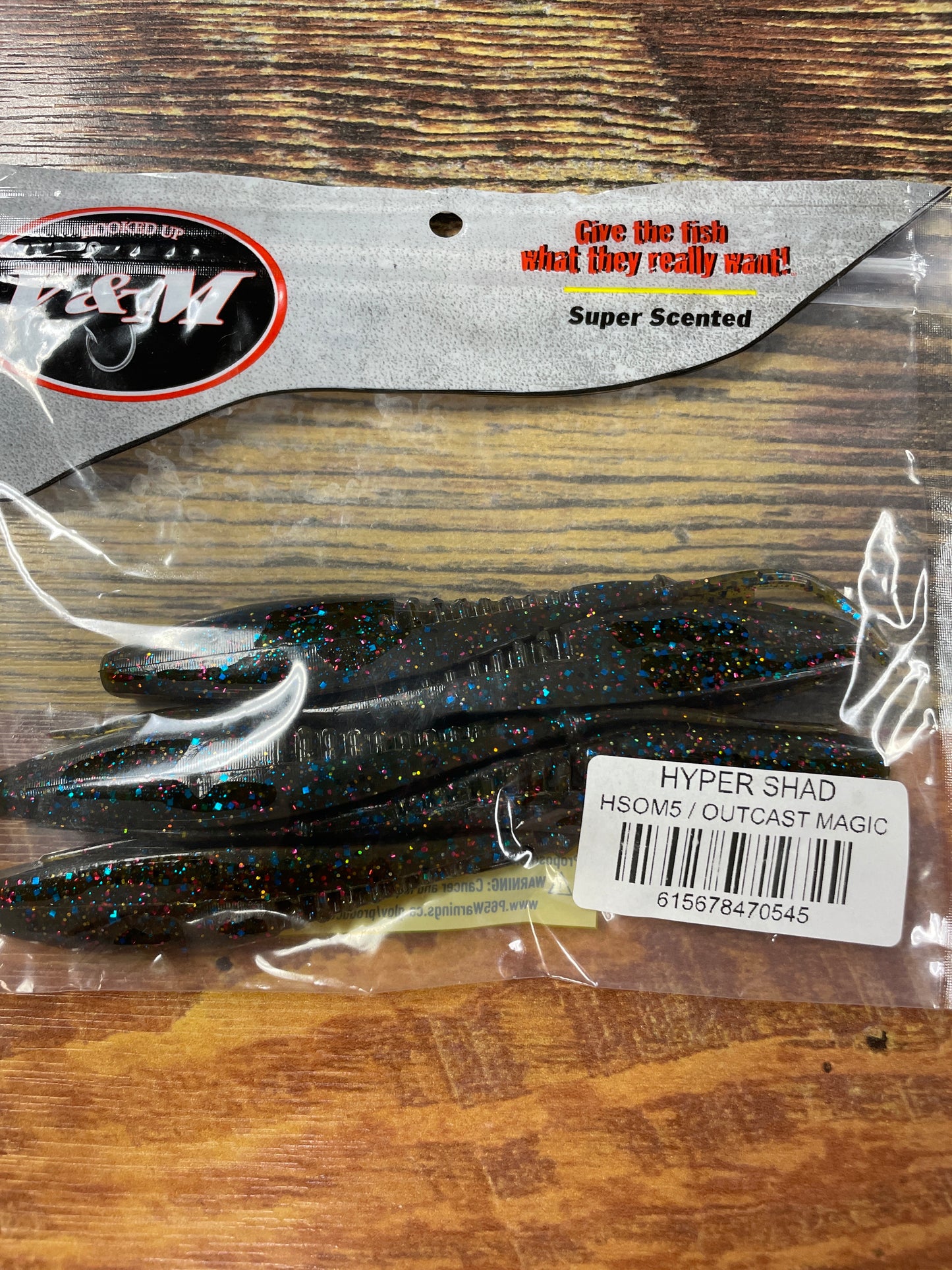 V&M Hyper Shad Outcast Magic