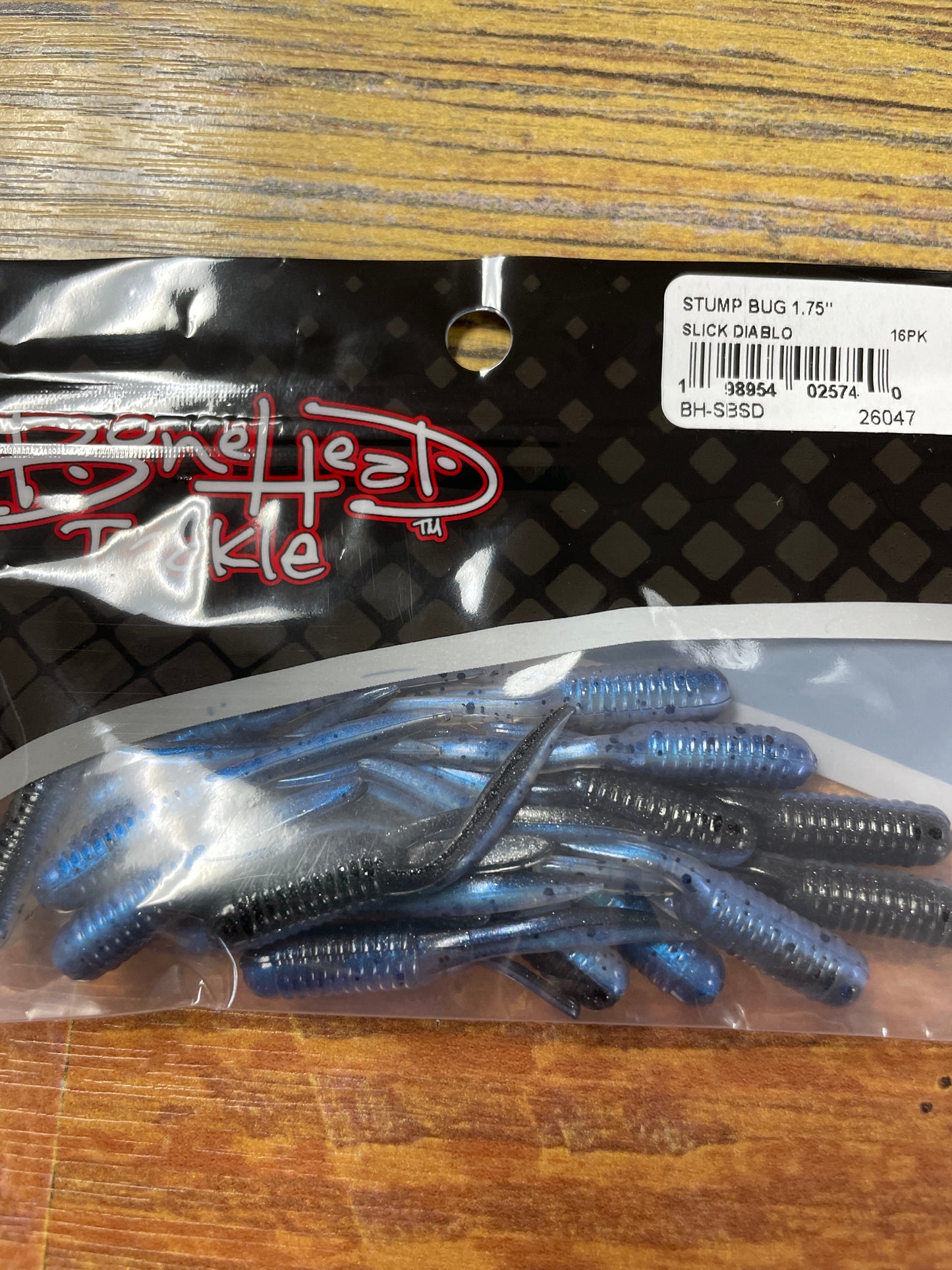Bone Head Tackle Stump Bug 1.75” Slick Diablo