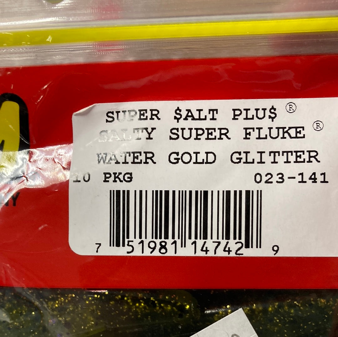 Zoom Super Fluke - Water Gold Glitter