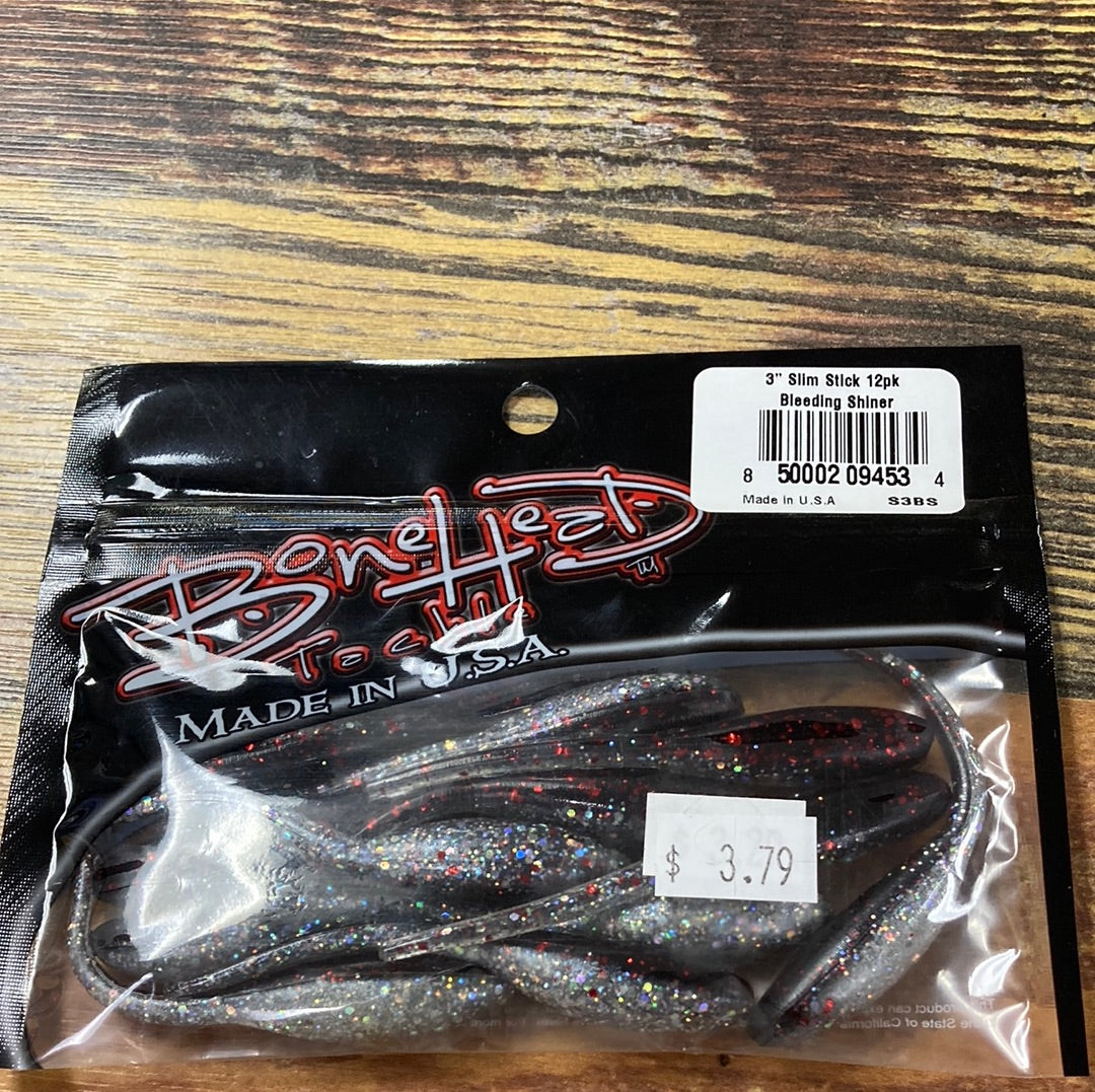 Bone Head Slim Stick 3" Bleeding Shiner