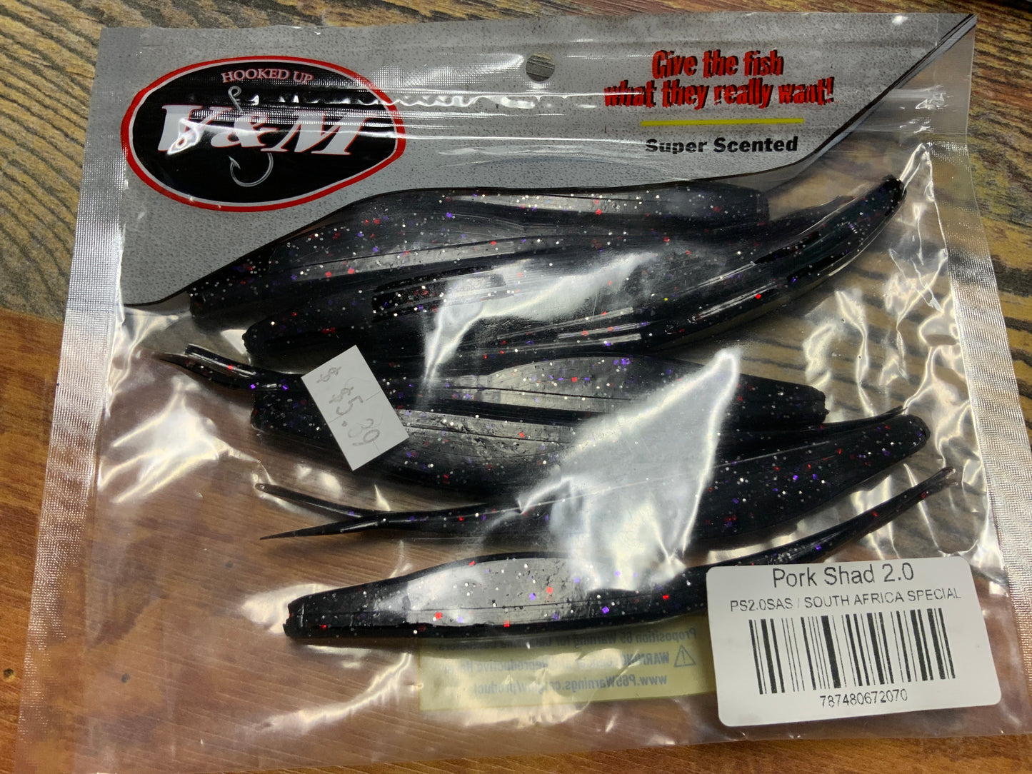 V&M Pork Shad 2.0 South African Special