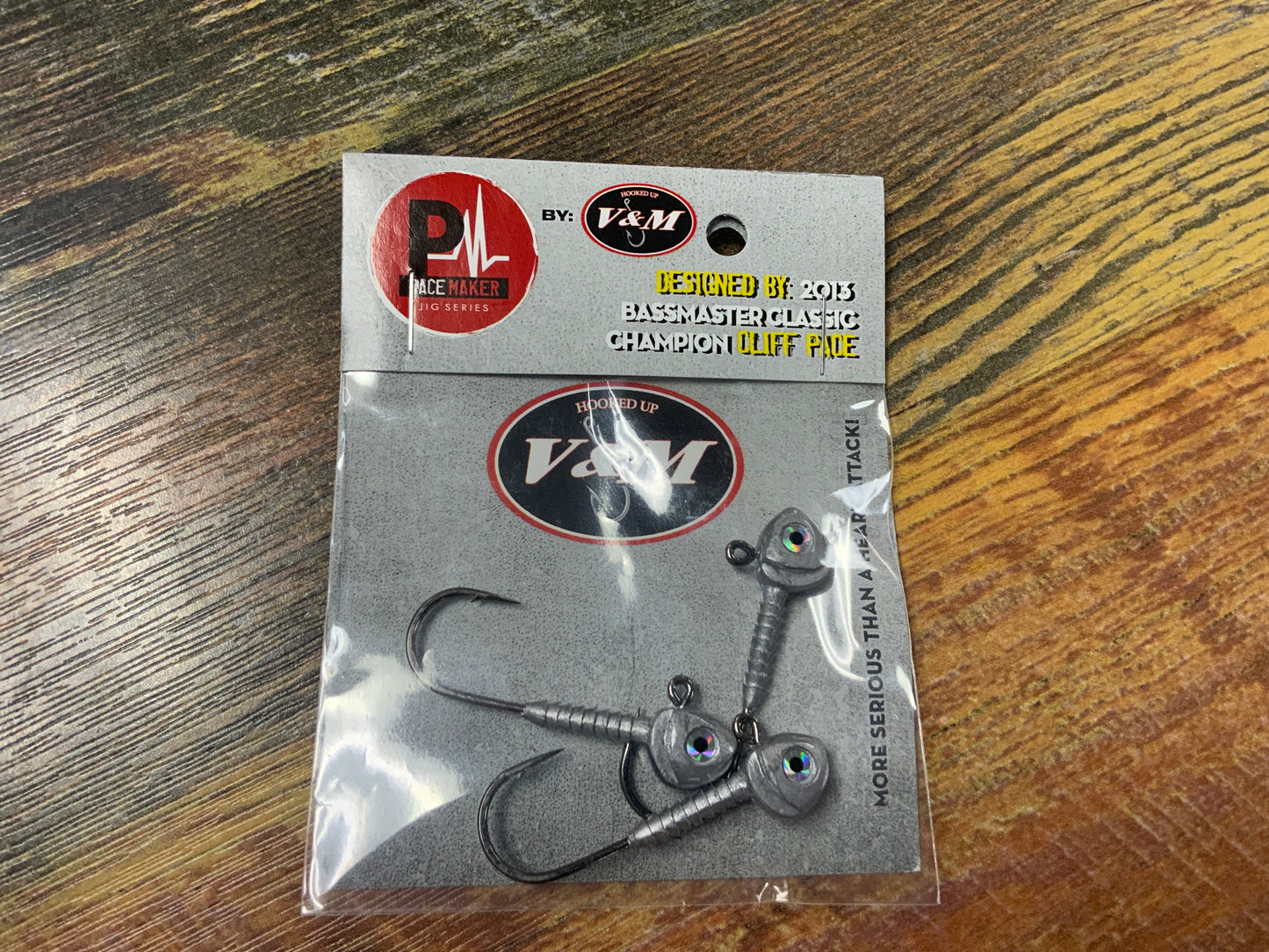 V&M Sonar Lockdown Minnow Head 1/4 oz. Lead