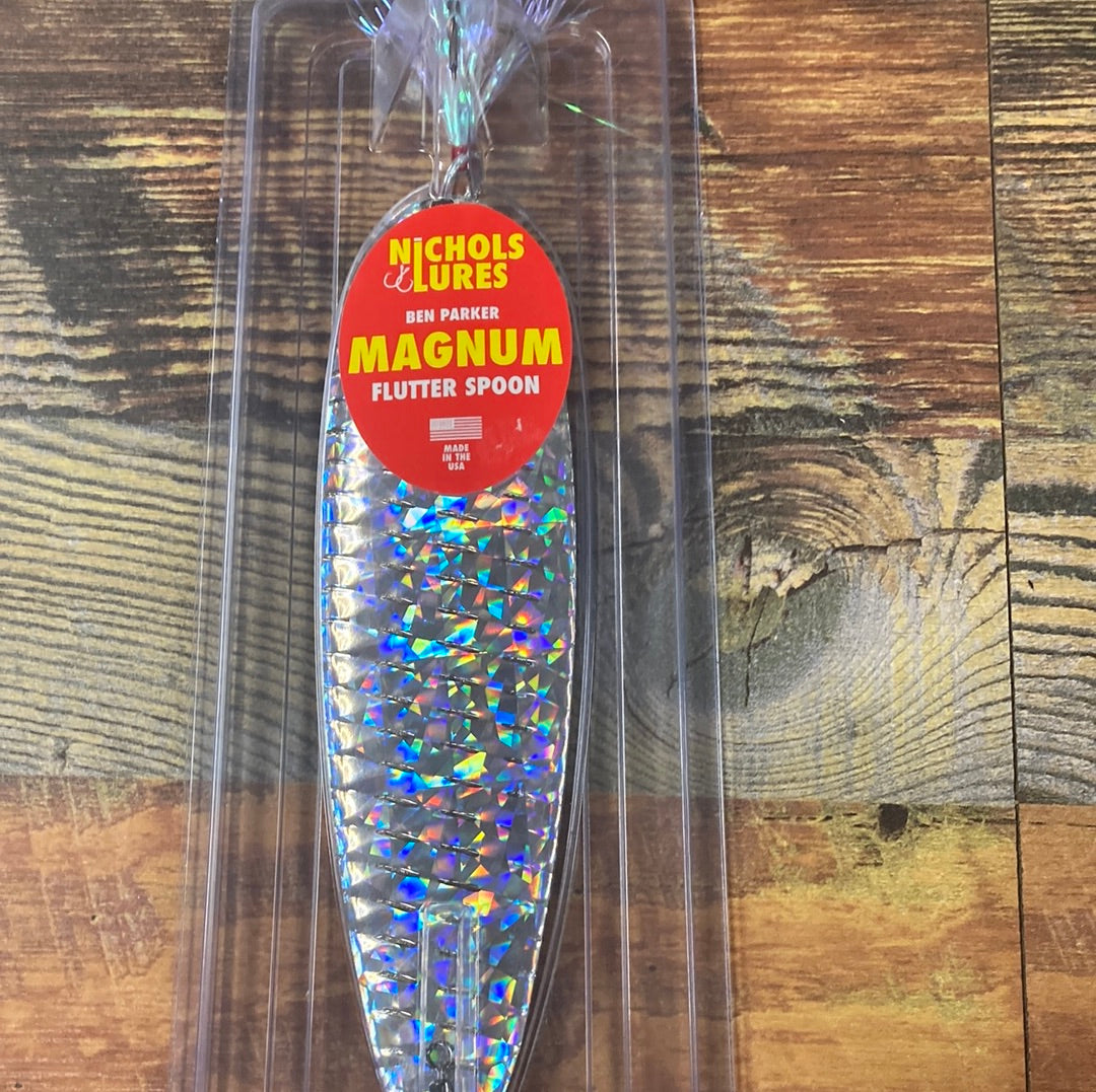 Nichols Magnum Flutter Spoon Shattered Glass Spoon – Lake Fork Resort