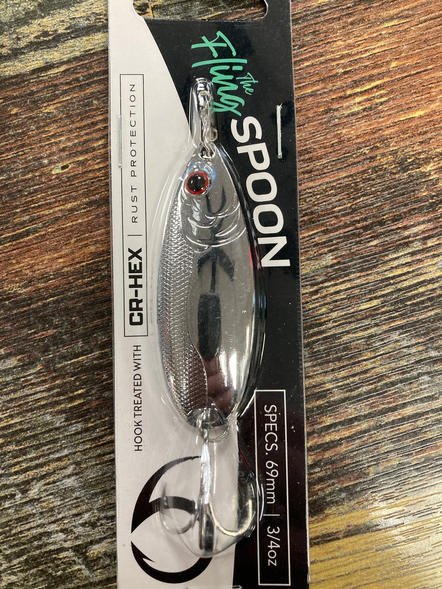 6th Sense Fling Spoon 3/4 oz. Chrome