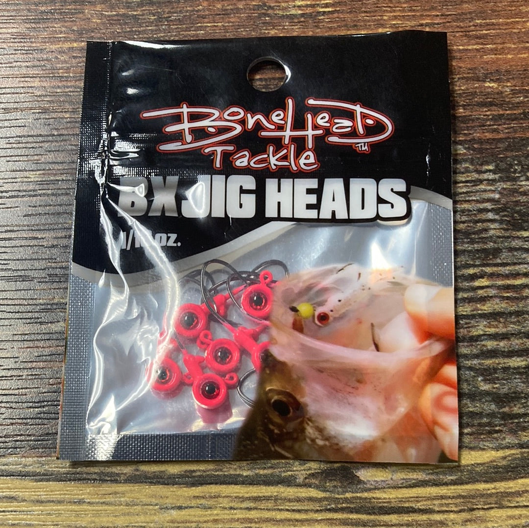 Bone Head BX Jig Heads 1/16 oz. Pink