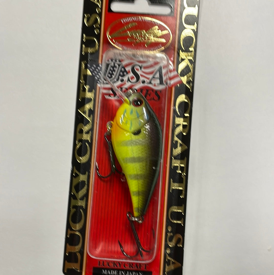 Lucky Craft U.S.A. 1.5 /Floating Gorgeous Purple Chart Gill 1/2 oz.
