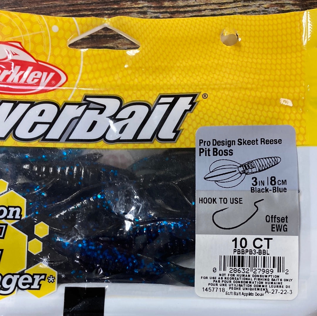 Berkley 3” Pit Boss Black-Blue