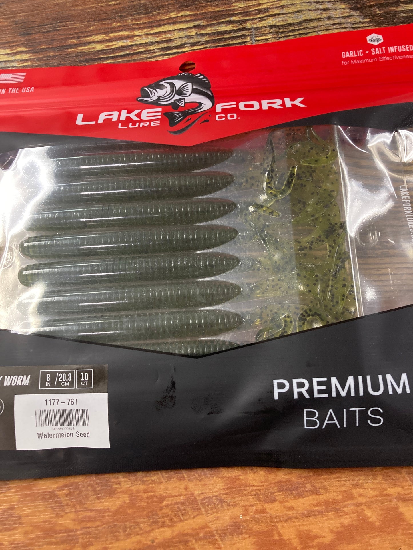 Lake Fork Lures Lake Fork Worm Watermelon Seed
