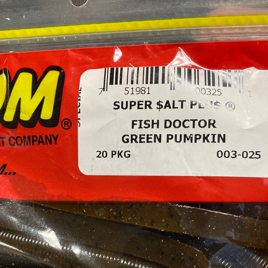 Zoom Fish Doctor - Green Pumpkin