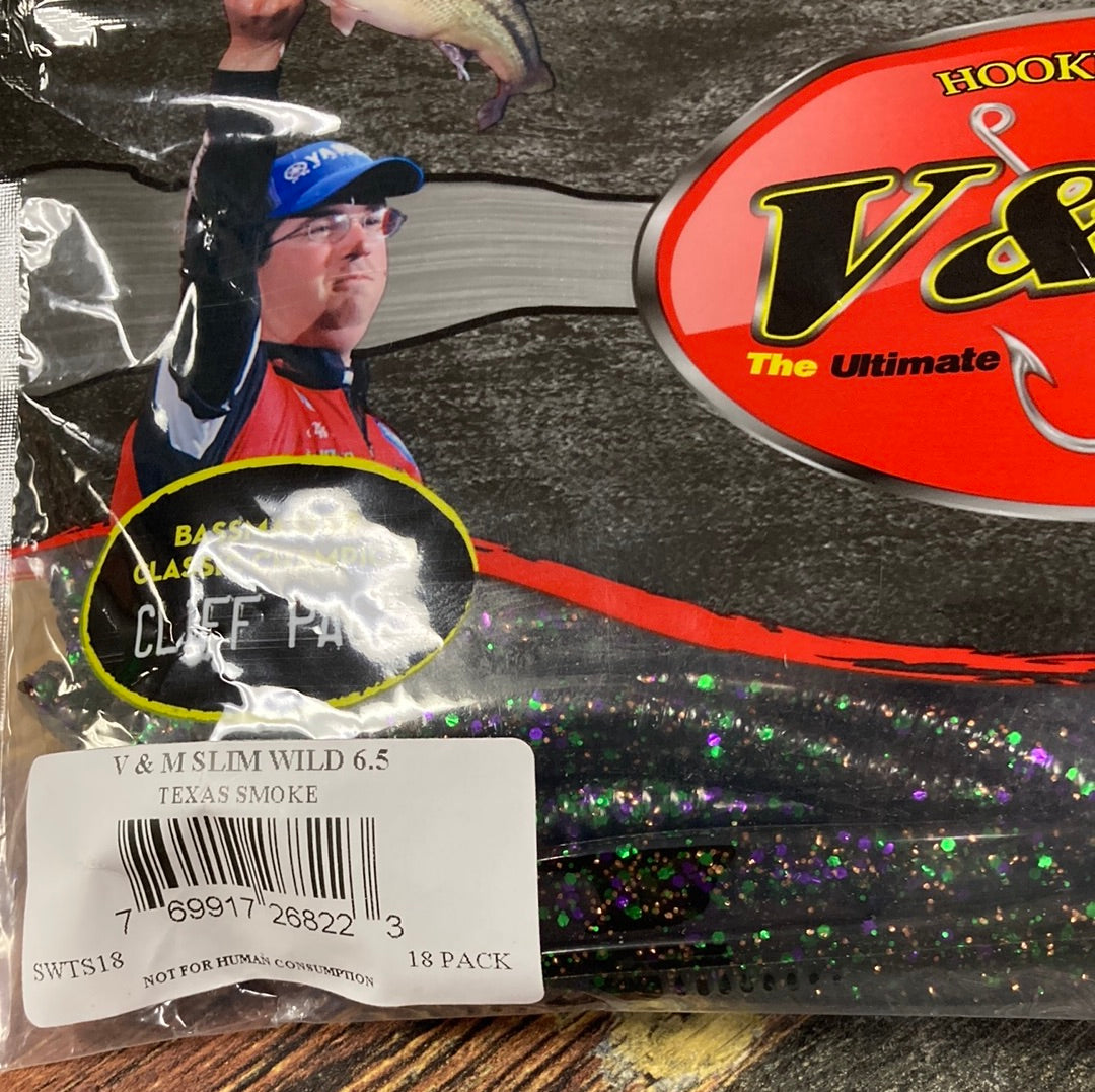 V&M Slim Wild 6.5" Texas Smoke