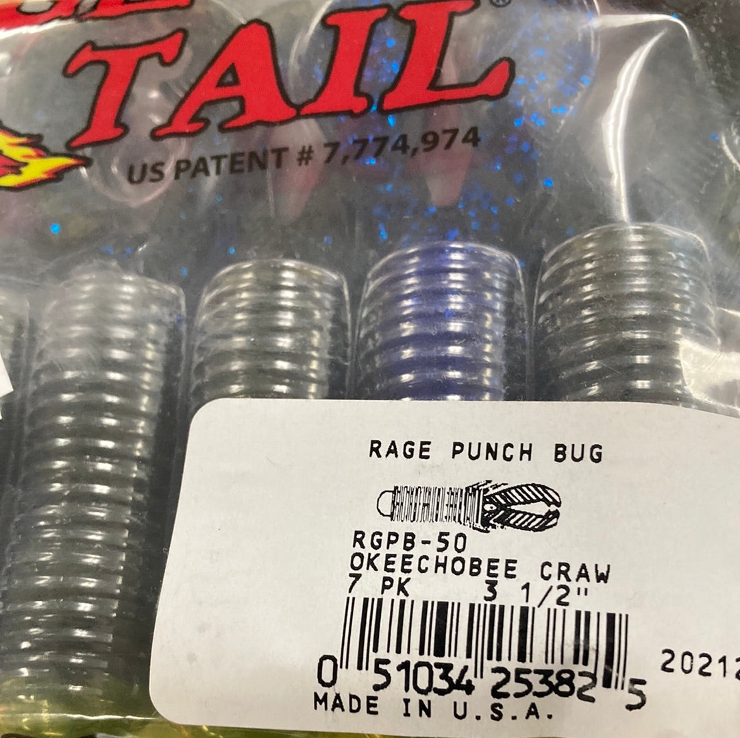 Strike King Rage Punch Bug 3.5” Okeechobee Craw