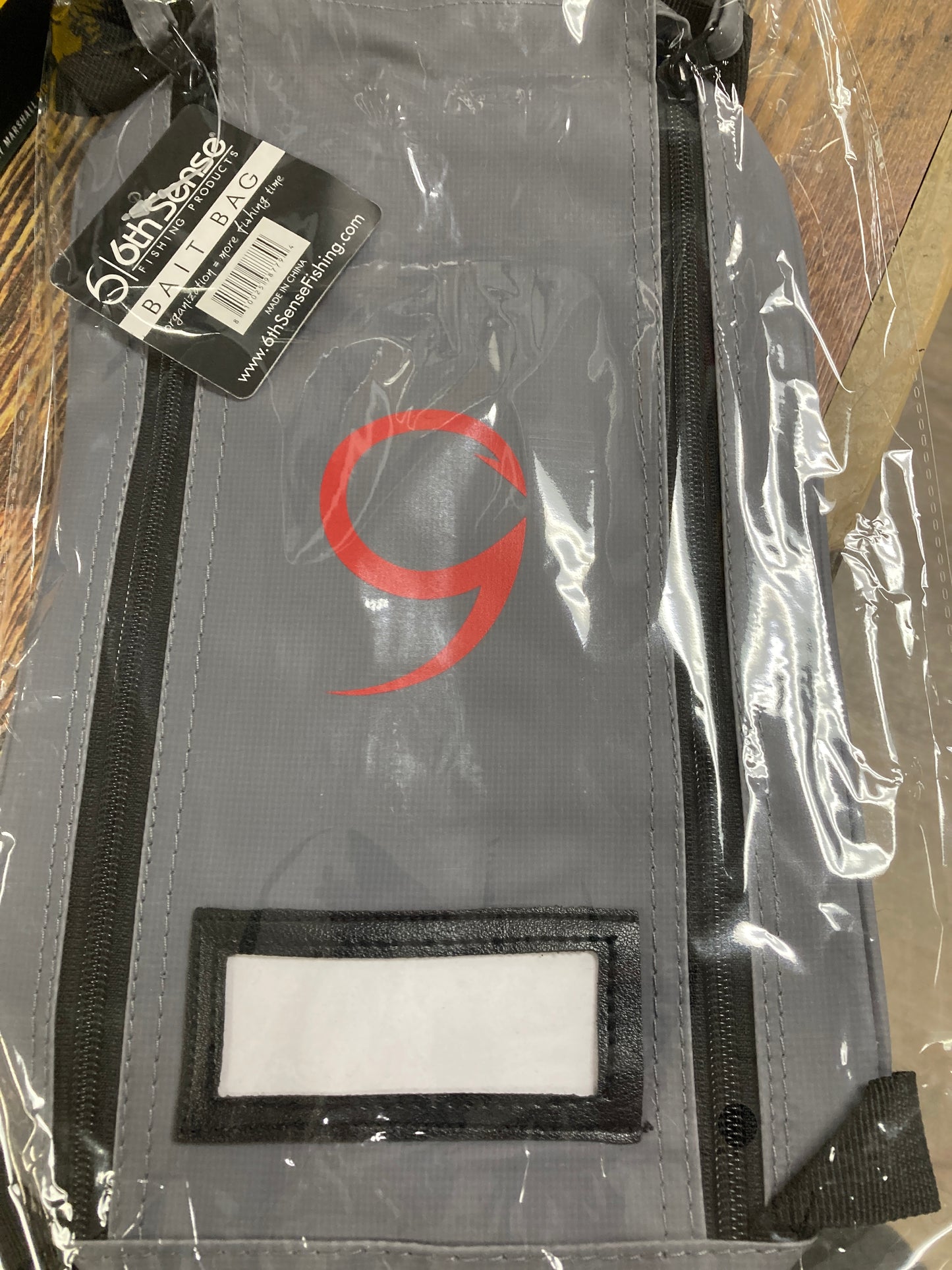 6th Sense Lg Bait Bag Gray