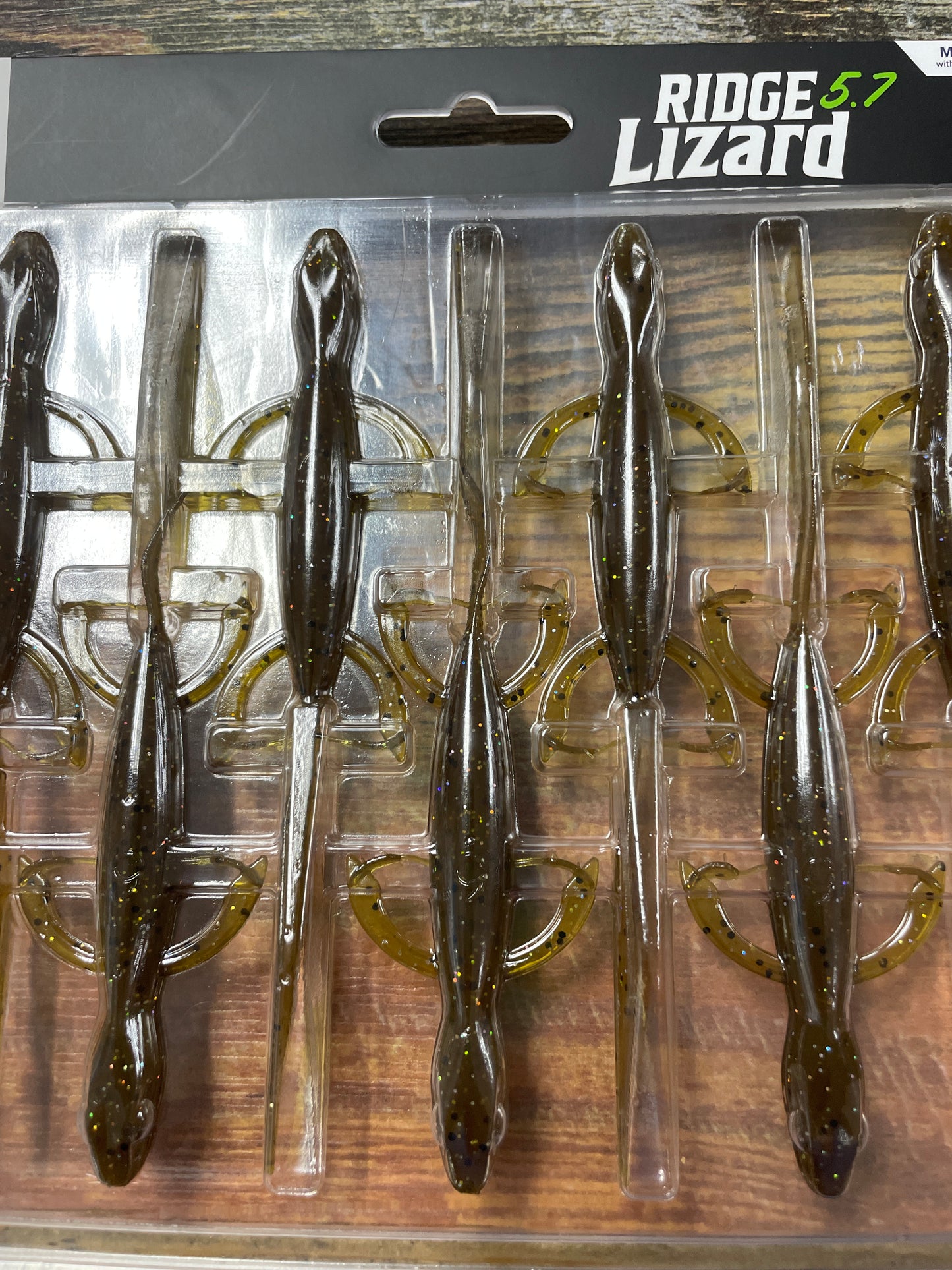 6th Sense Ridge Lizard 5.7 Green Pumpkin Burst