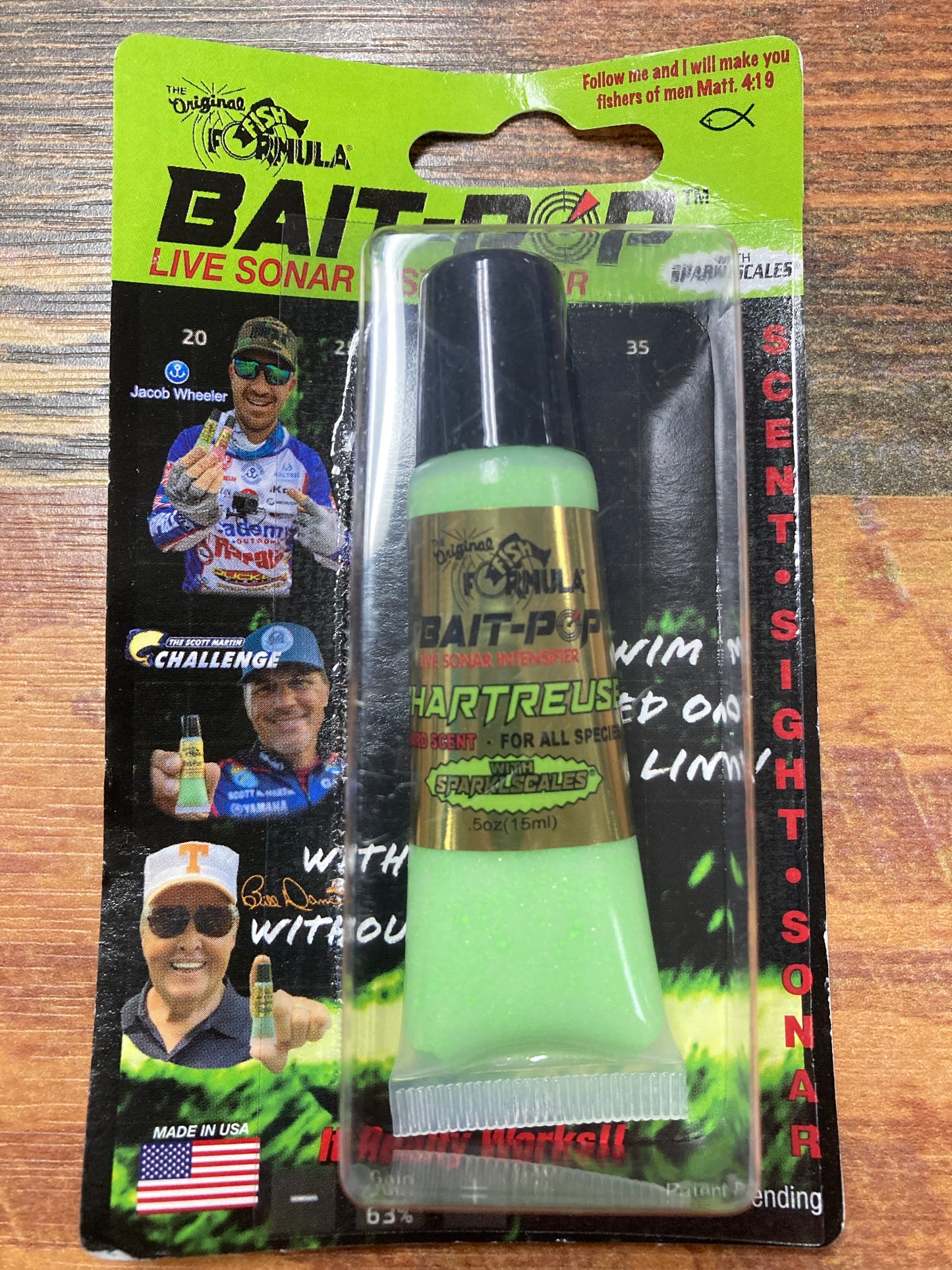 BAIT-POP Chartreuse Green