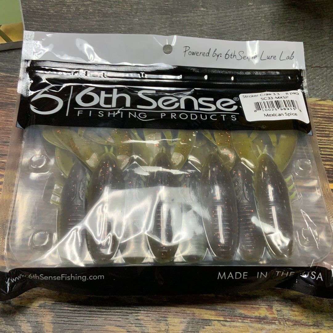 6th Sense Stroker Craw 3.3 Mexican Spice