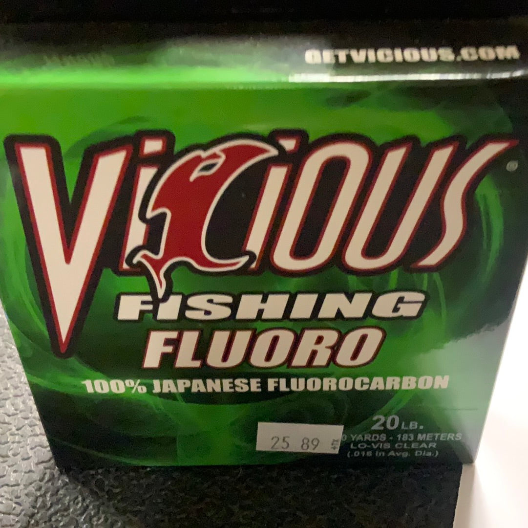 Vicious Fluoro 20 lb. 200 yd