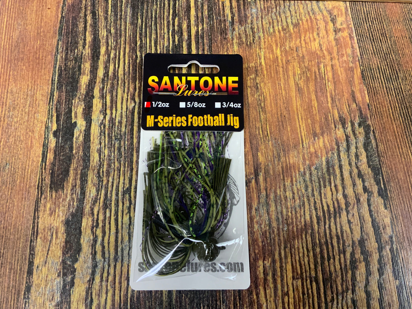 Santone M Series Football Jig 1/2 oz. Mexican Heather