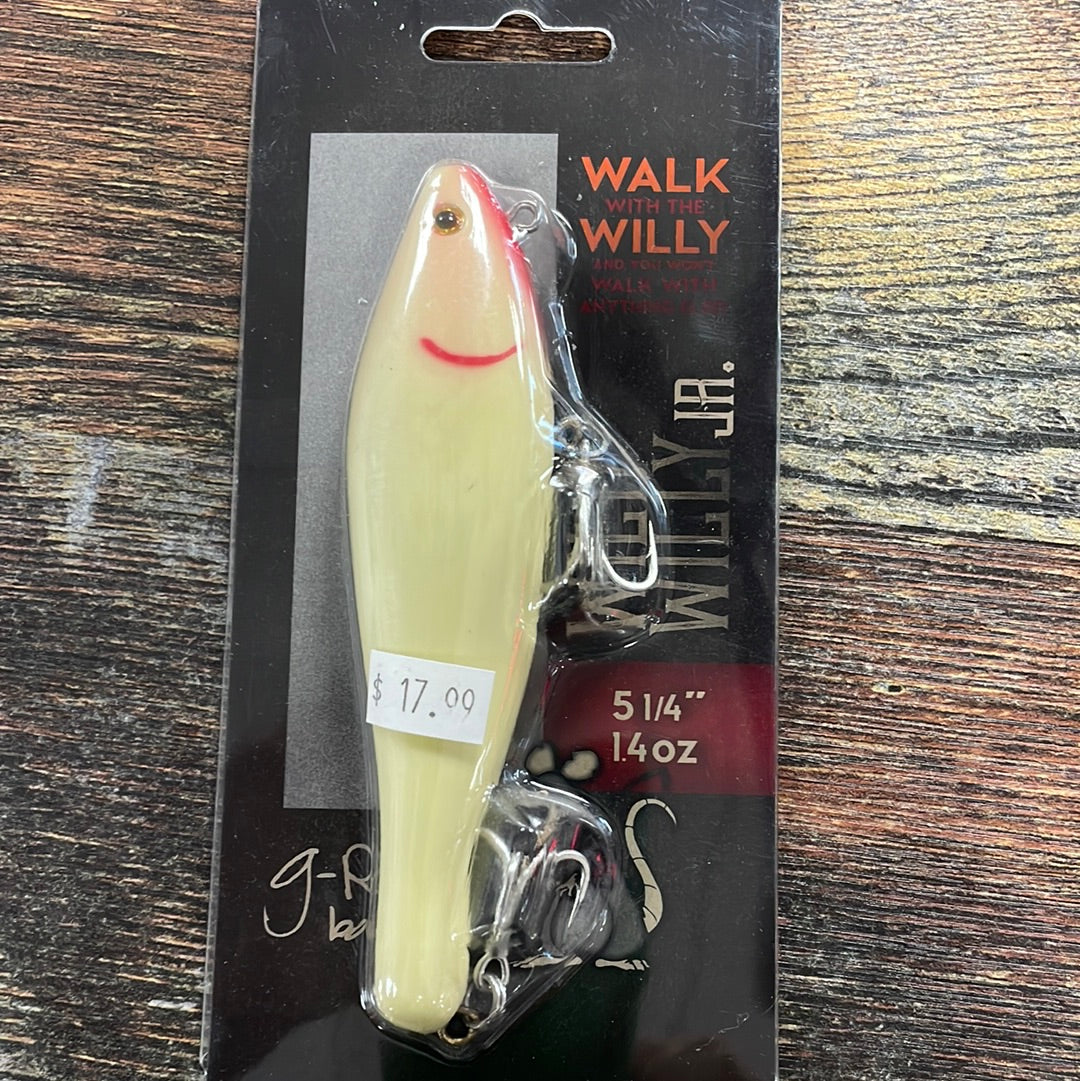 g-Ratt Wild Willy Jr 5.25” 1.4 oz. Bone