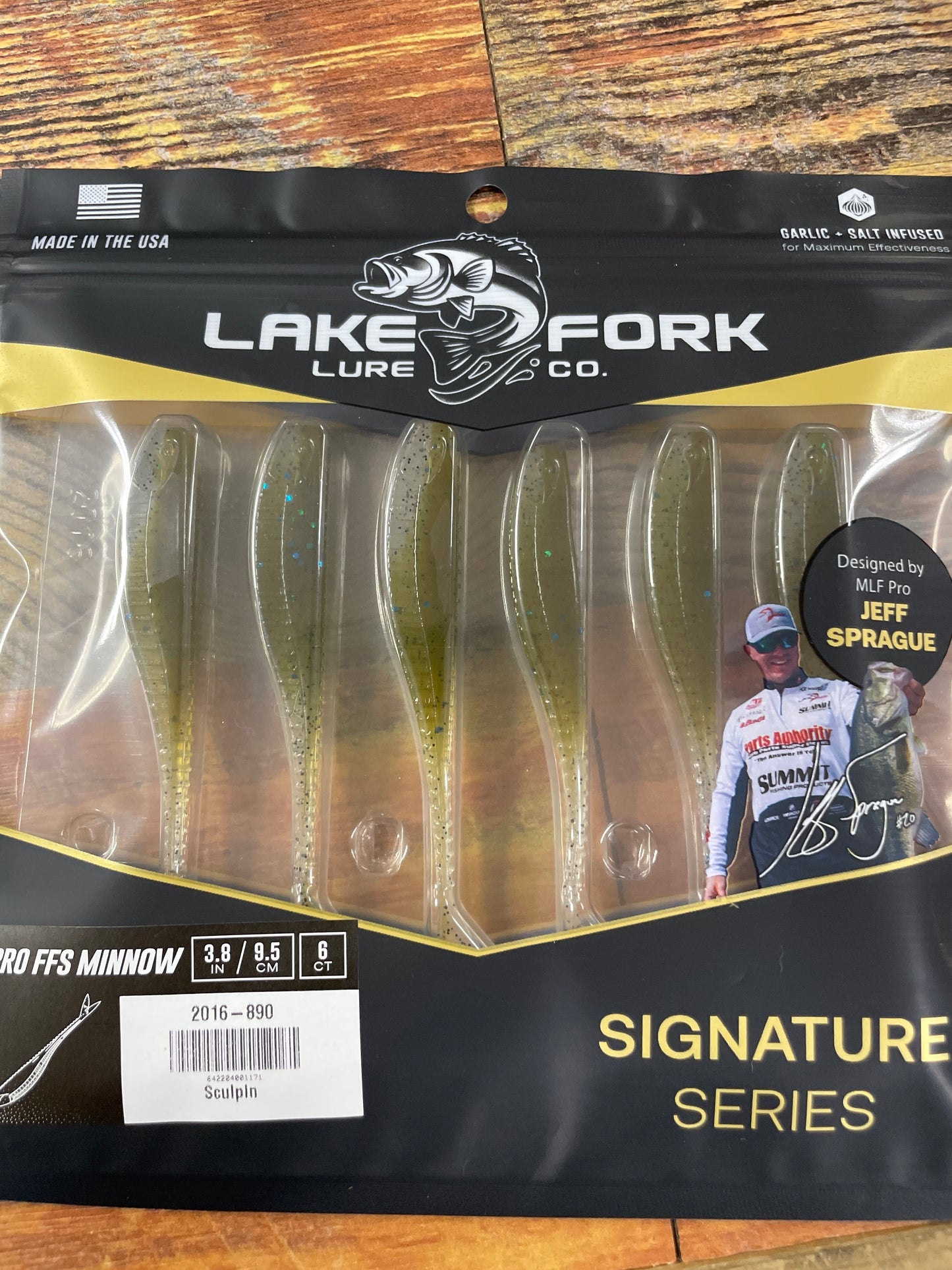Lake Fork Lures Pro FFS Minnow 3.8” Sculpin 6 Count