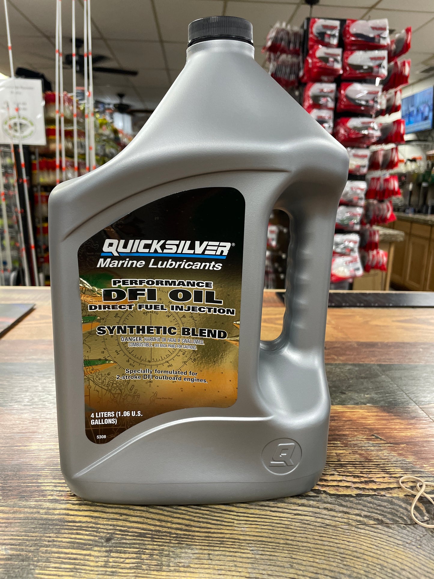 Mercury Quicksilver DFI Synthetic Blend 4 liters. 1.06 gallons