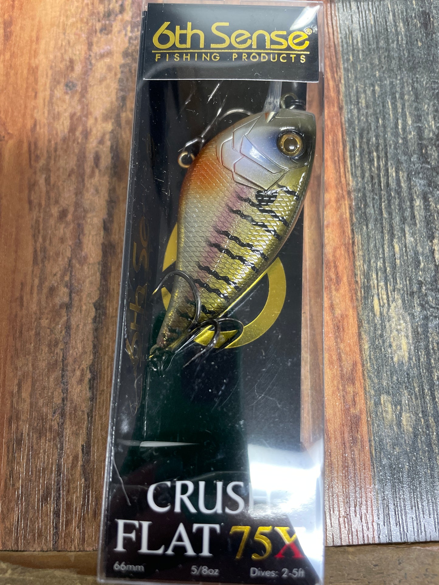 6th Sense Crush Flat 75X - 5/8 oz. 4K Bluegill