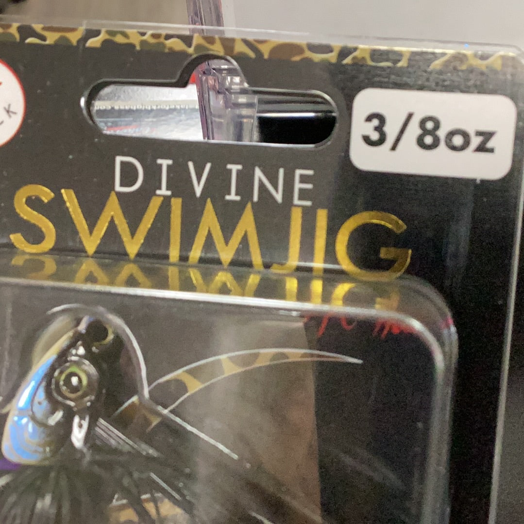6th Sense Divine Swim Jig 3/8 oz. 5/0 Junebug Gill