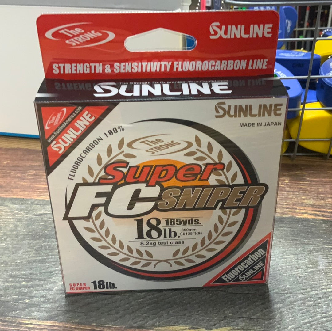 Sunline Super FC Sniper Fluoro 18lb. 165 yd