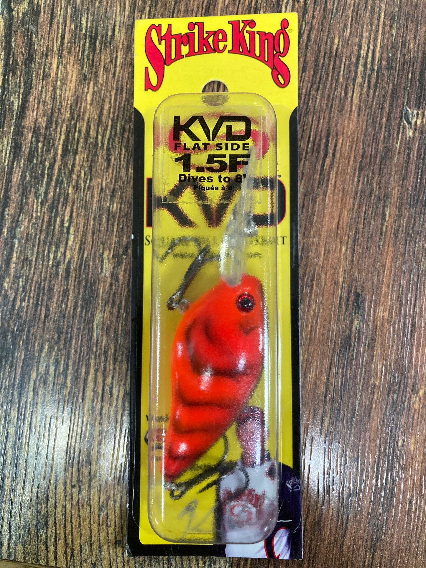 Strike King KVD 1.5 Flatside - Fire Craw