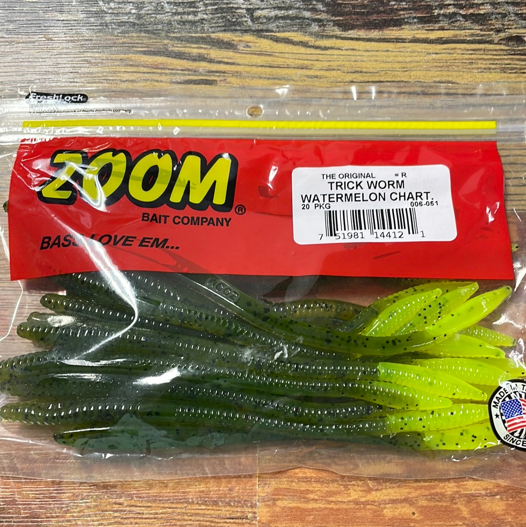 Zoom Trick Worm - Watermelon Chart