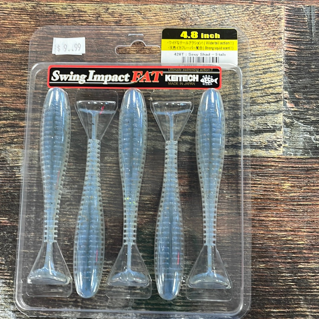 Keitech Fat Swing Impact 4.8” Sexy shad