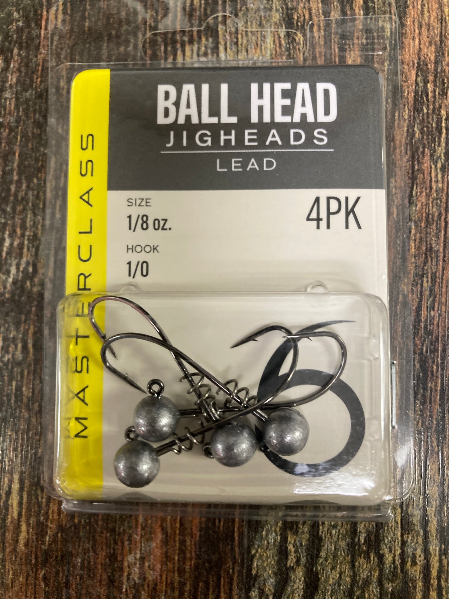 Ball Head Jigheads 1/8 oz. 1/0