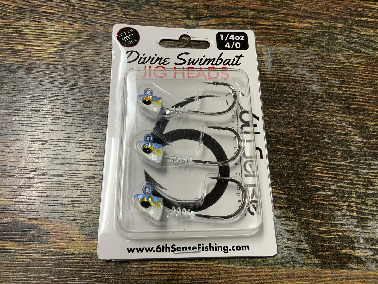 6th Sense Divine Swimbait Jig Head 1/4 oz. Sexified Shad