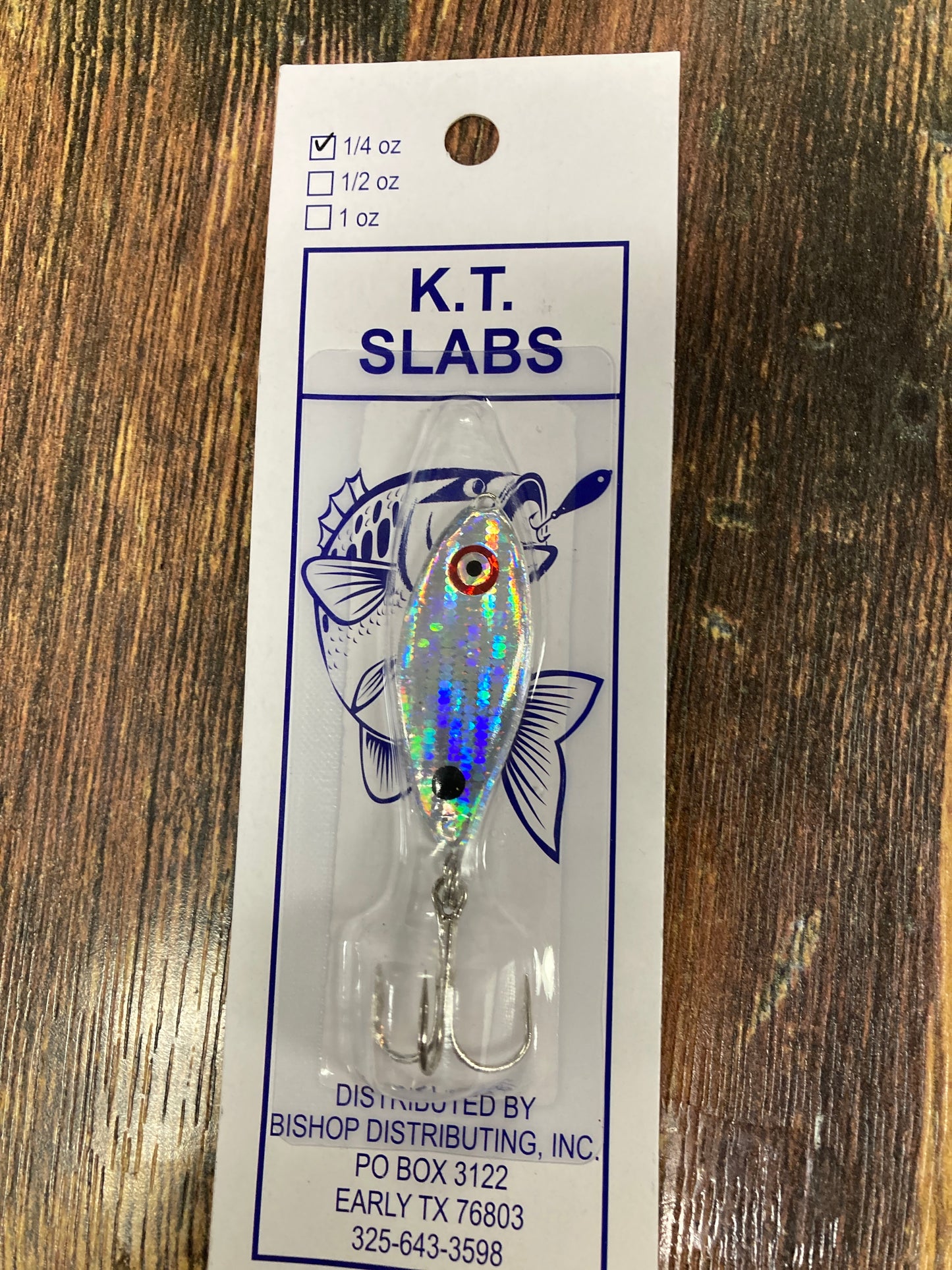 K.T. Slabs 1/4 oz Jigging Slab