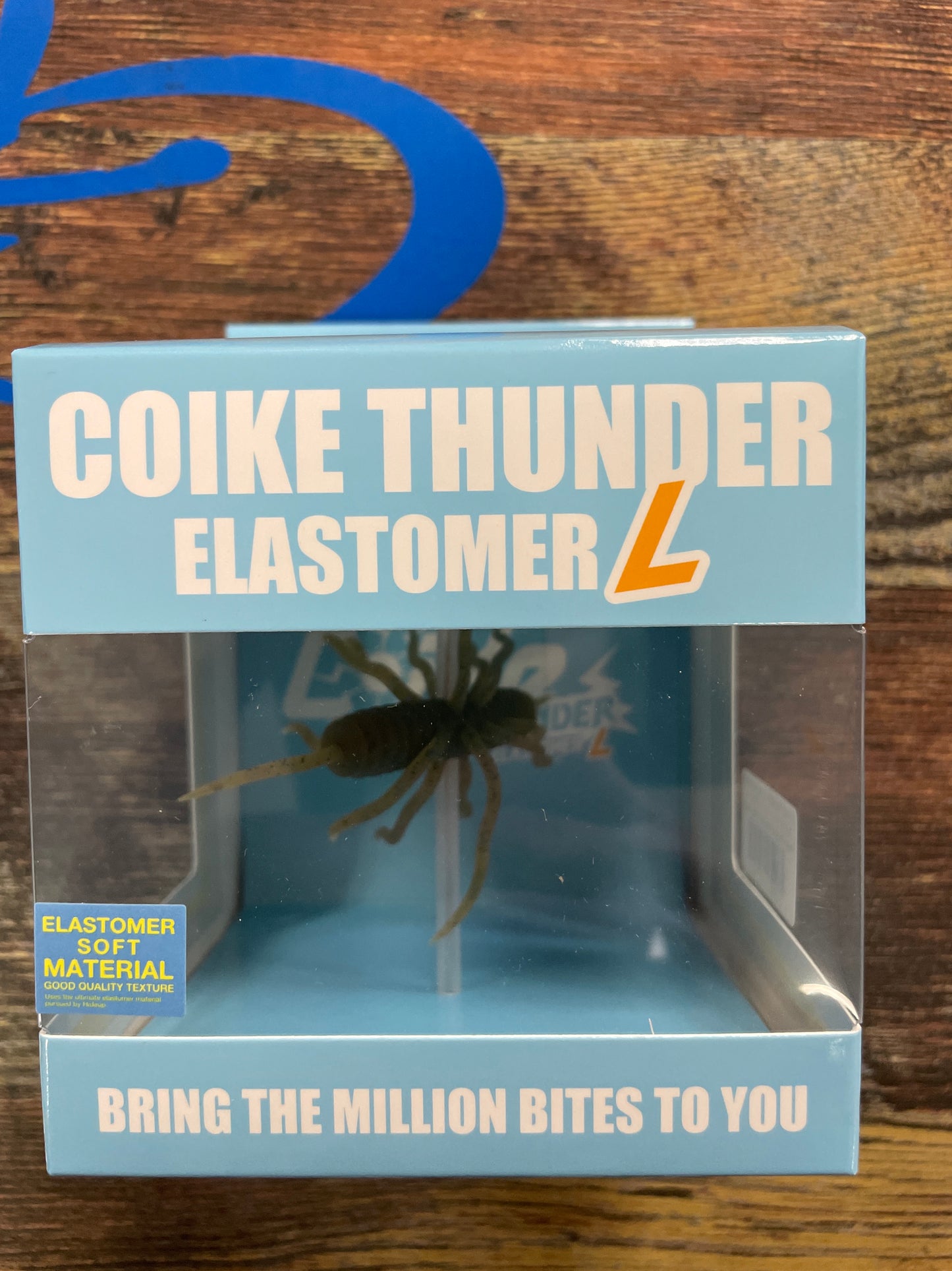 Coike Thunder L - Green Pumpkin/Blue Flake