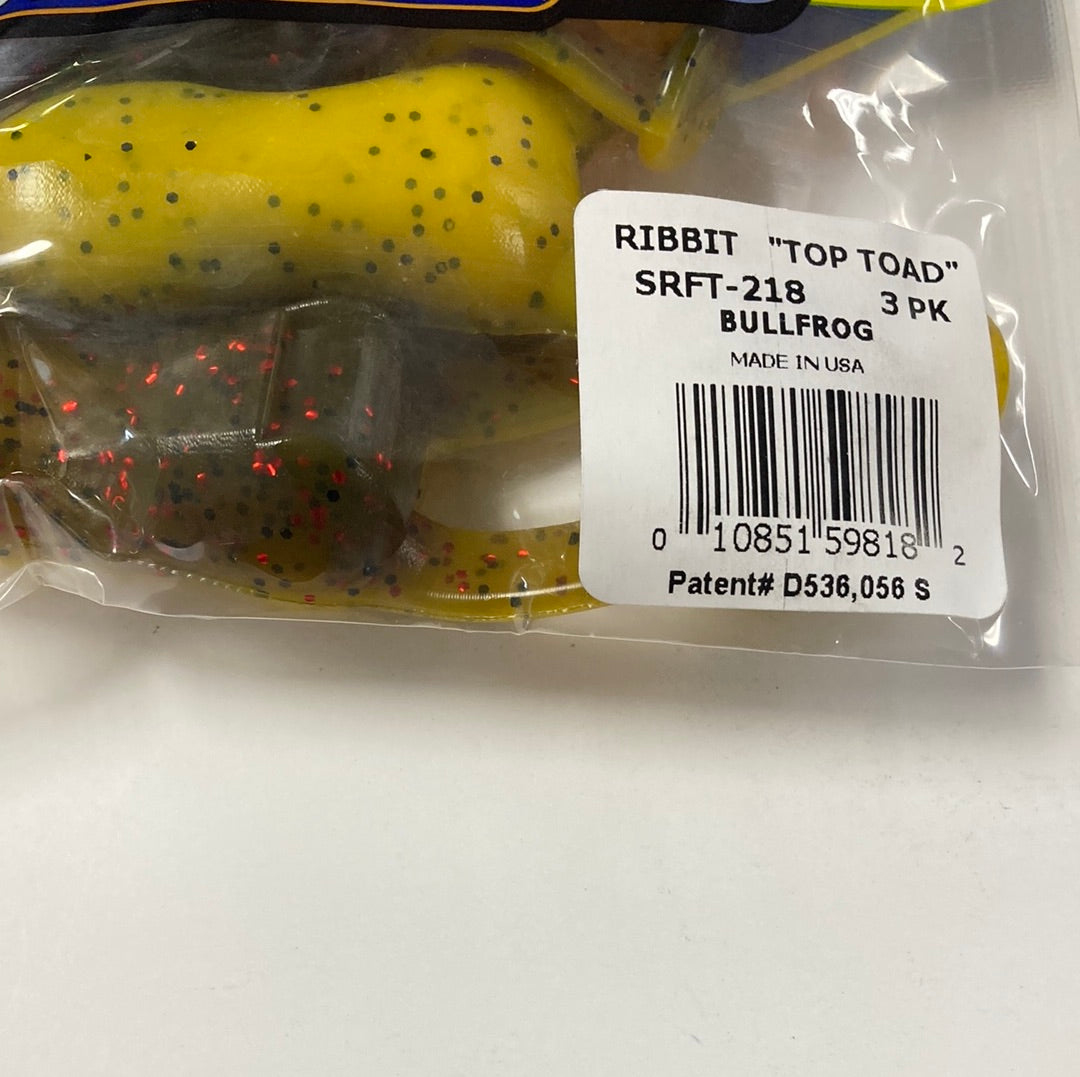 Ribbit Top Toad - Bullfrog
