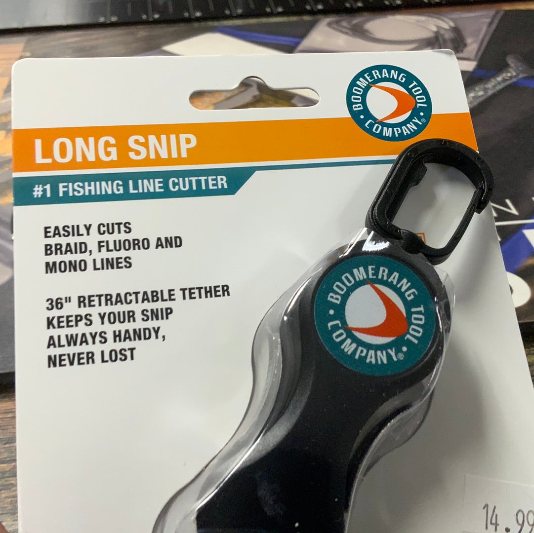 Boomerang Long Snip Tool with 36” Tether