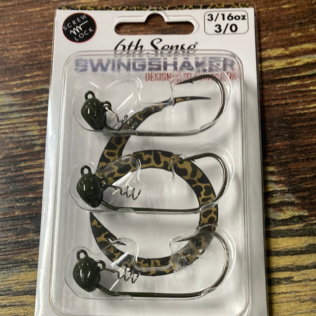 6th Sense Swing Shaker 3/16 oz. 3/0 Black