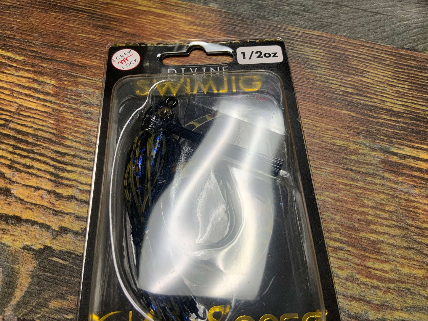 6th Sense Divine Swim Jig 1/2 oz. 5/0 Dark Water Gill