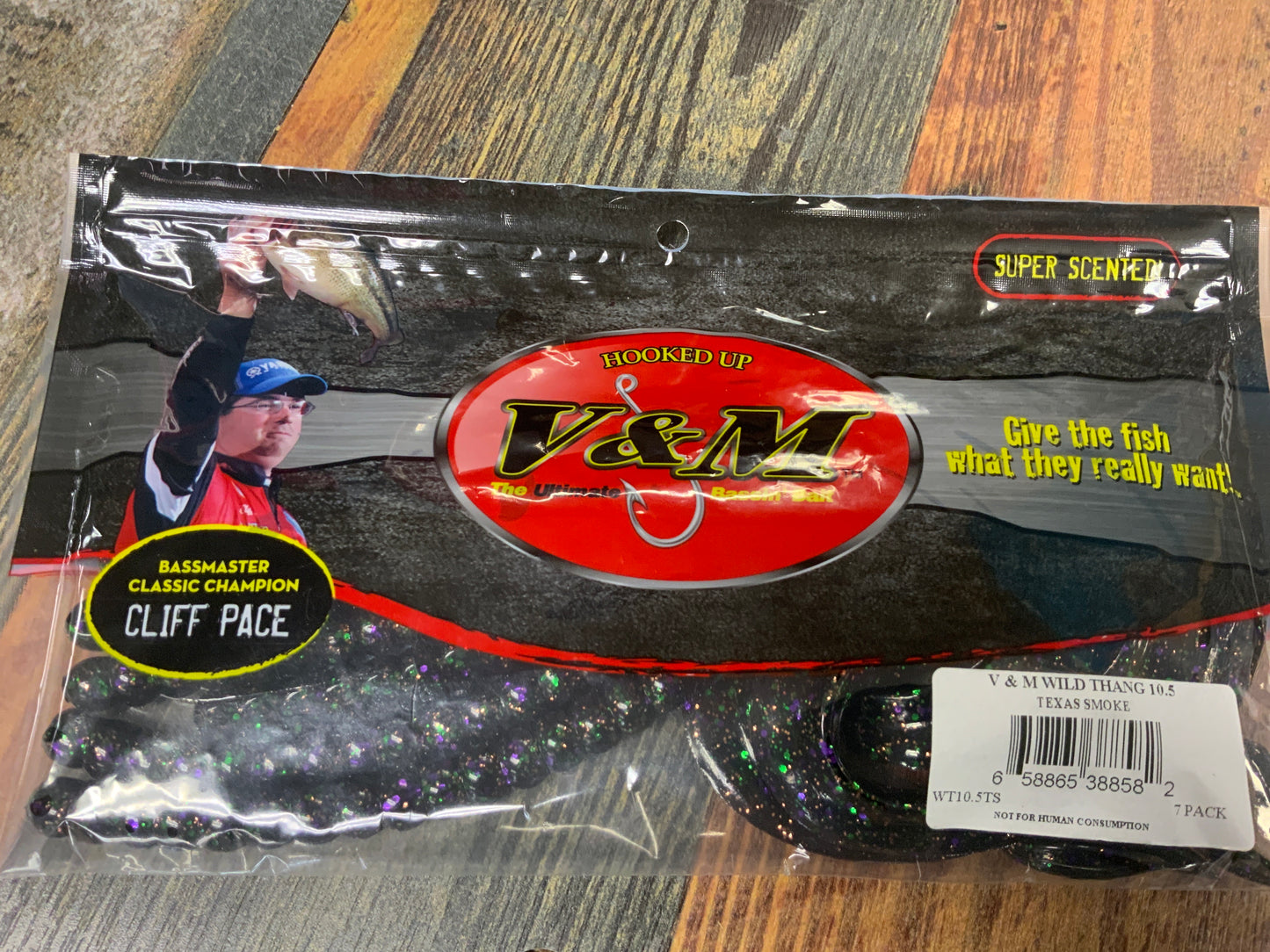 V&M Wild Thang 10.5" Texas Smoke