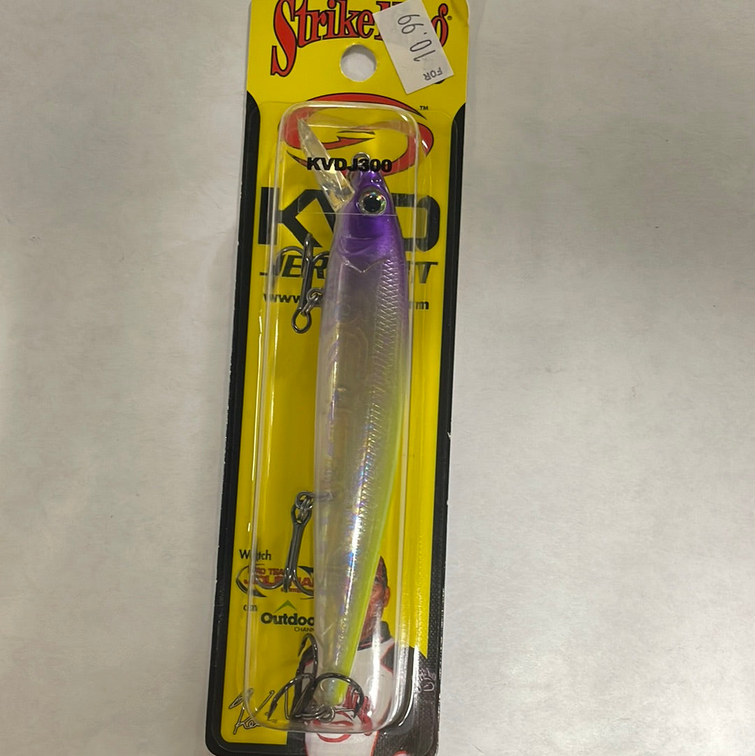 Strike King KVD Jerkbait Pro Purple Headed Hammer