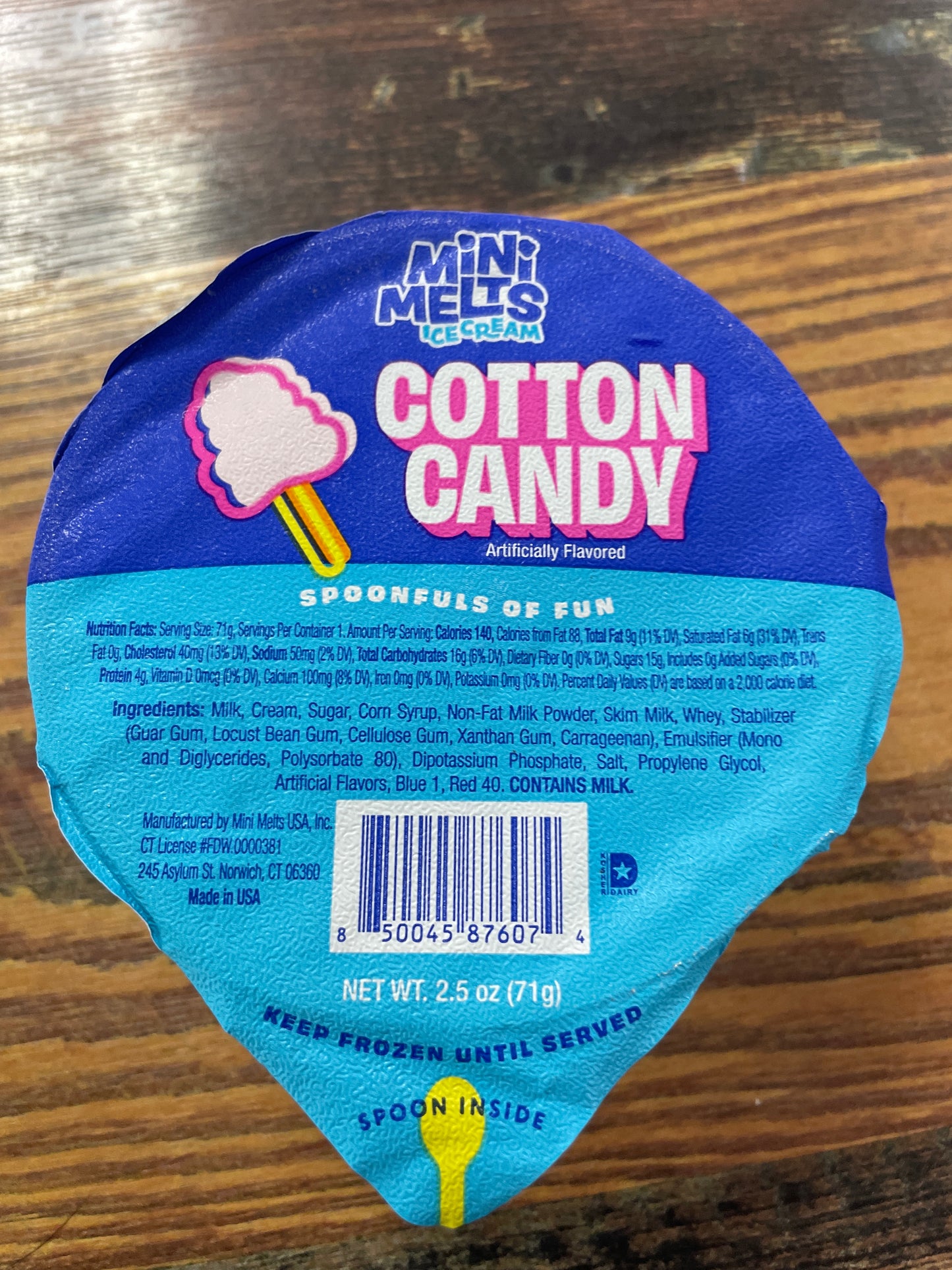 Mini Melts Cotton Candy
