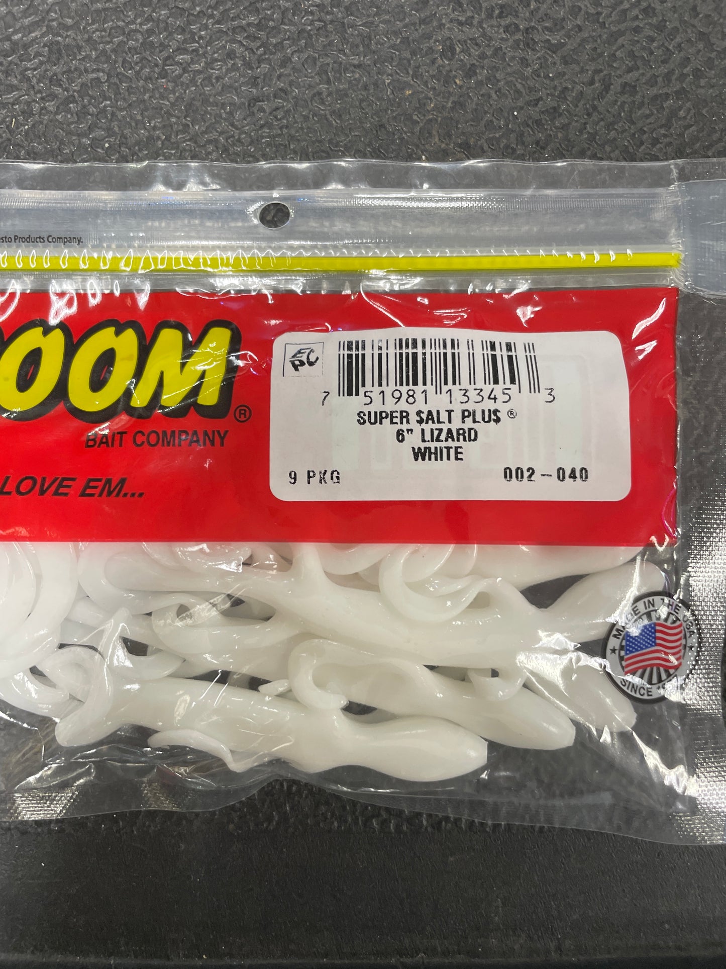 Zoom Lizard 6" White