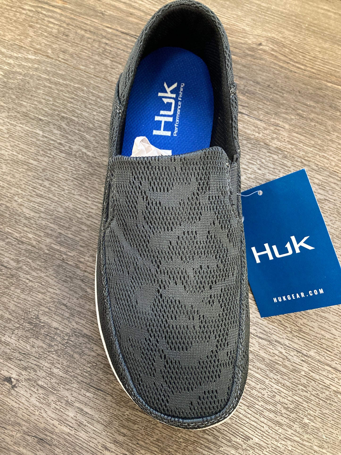 HUK performance Brewster volcanic ash size 10