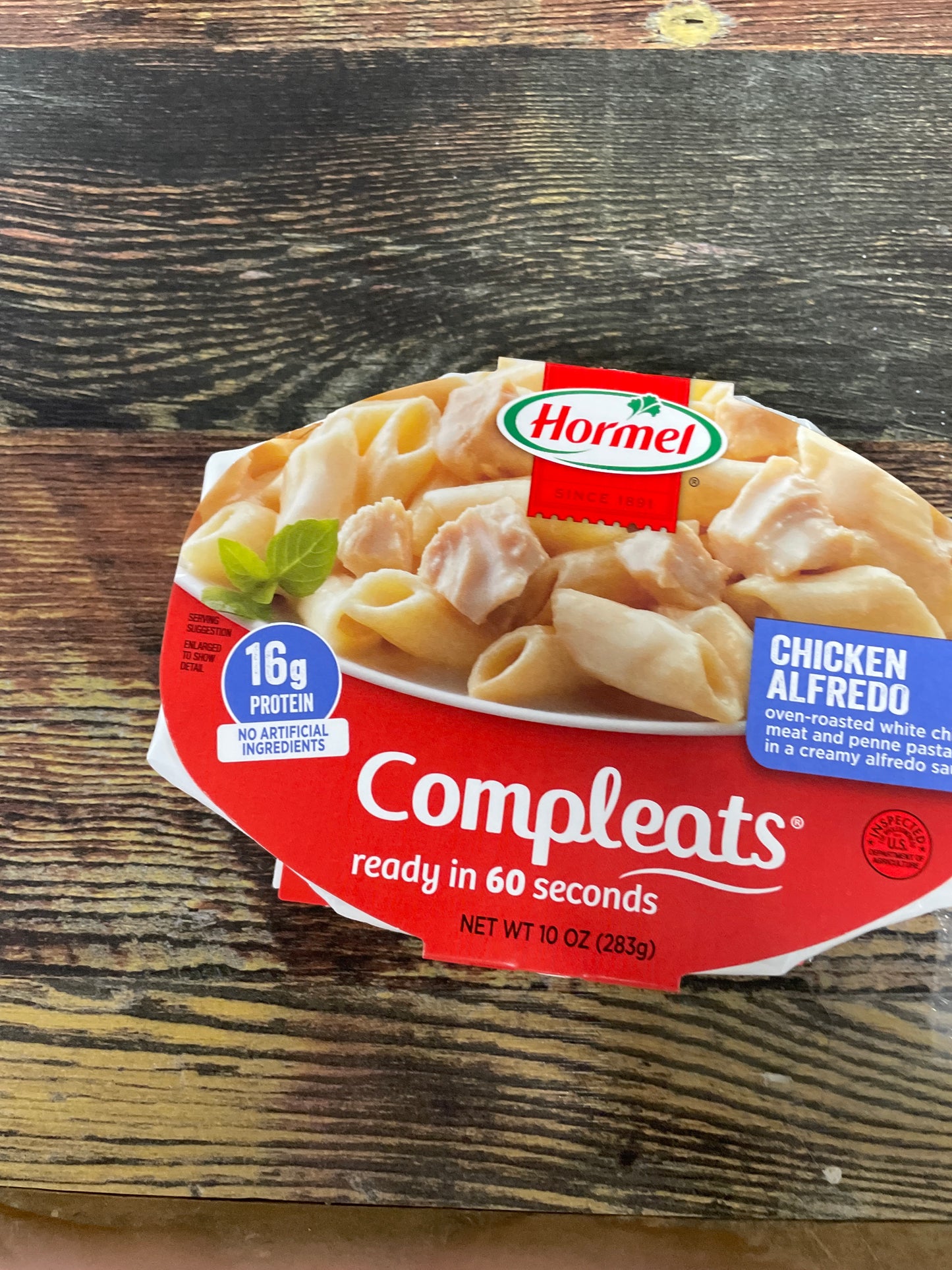 Hormel Chicken Alfredo Compleats