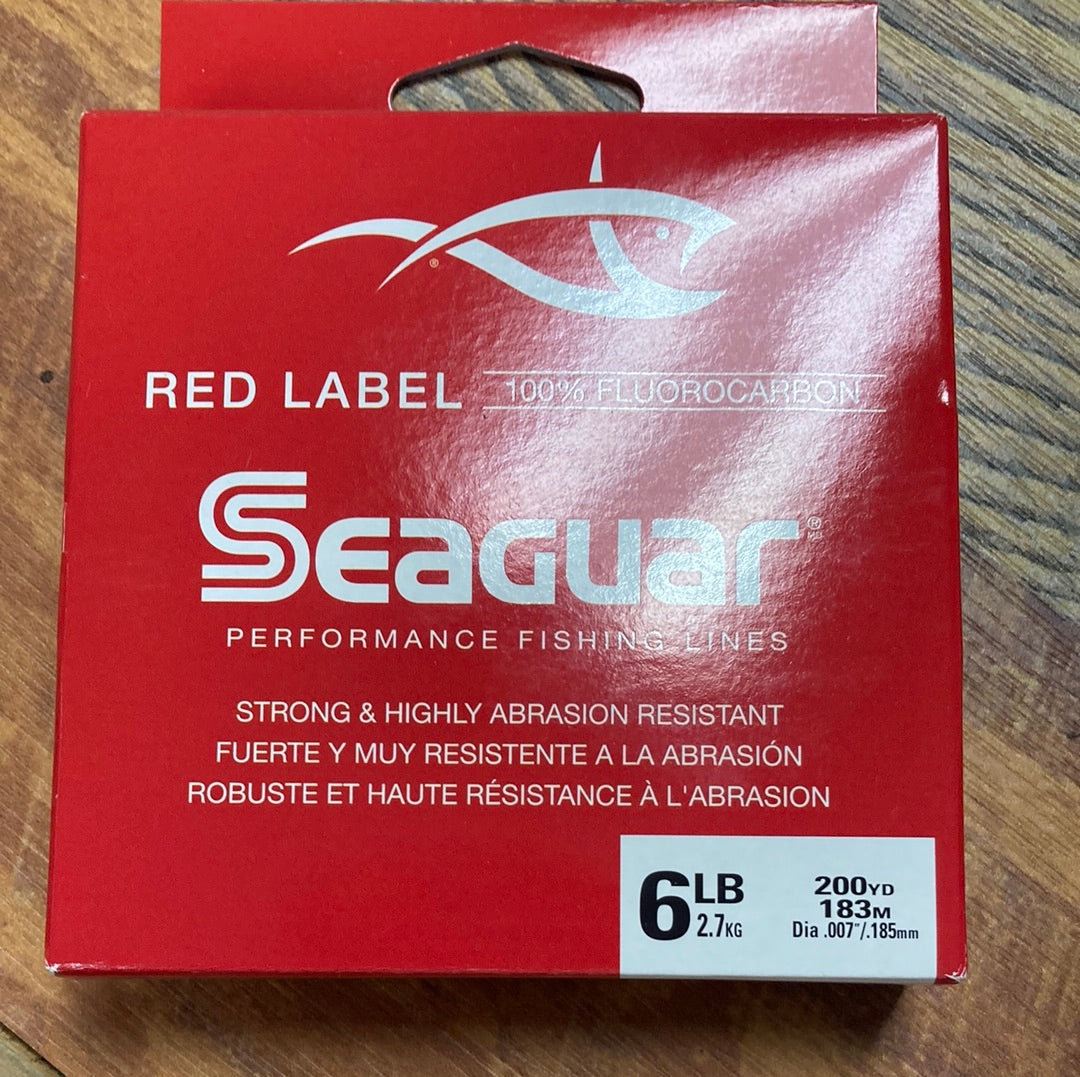 Seaguar Red Label Fluoro 6lb. 200 yds