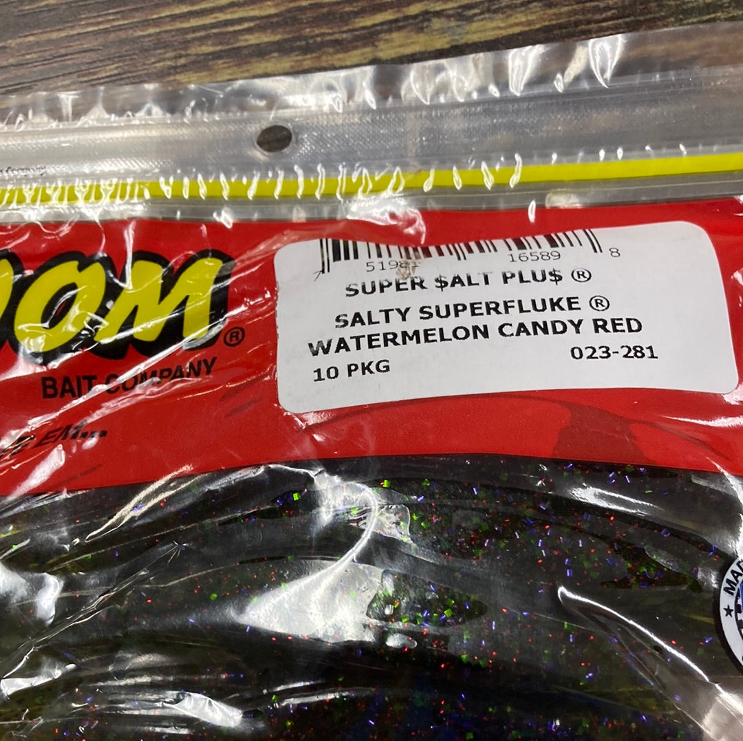 Zoom Super Fluke - Watermelon Candy Red