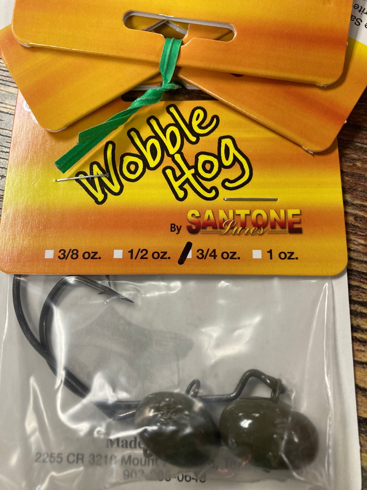 Santone Wobble Hog 3/4 oz. Camo