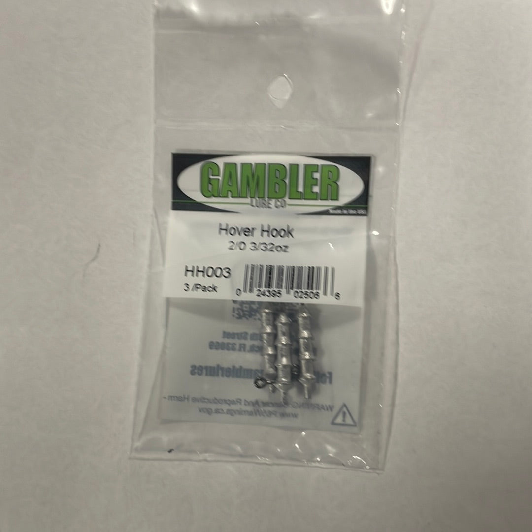 Gambler Hover Hook 3/32 oz. 2/0