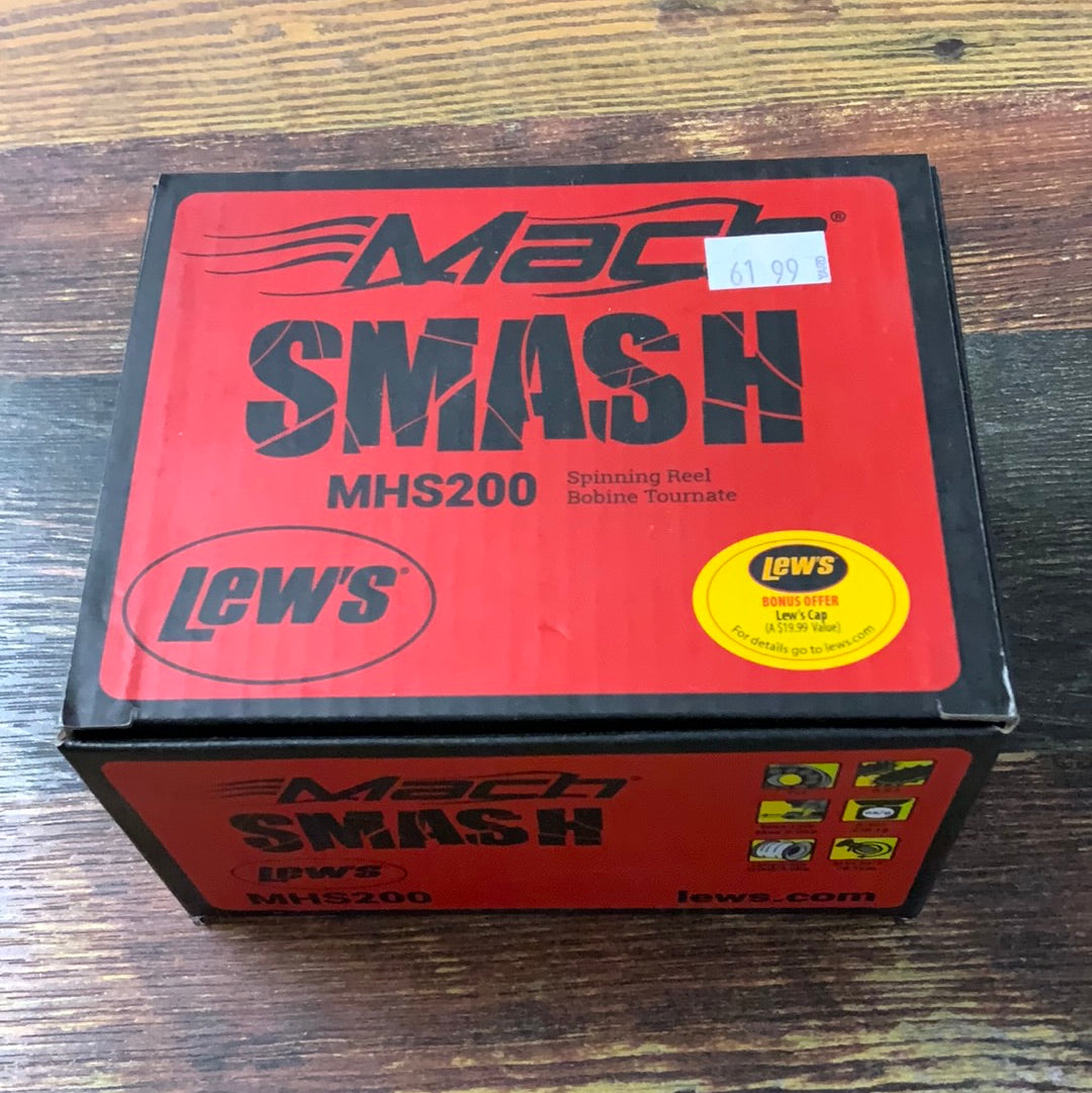 Lews Mach Smash MHS200 Baitcast 7.5:1 RH