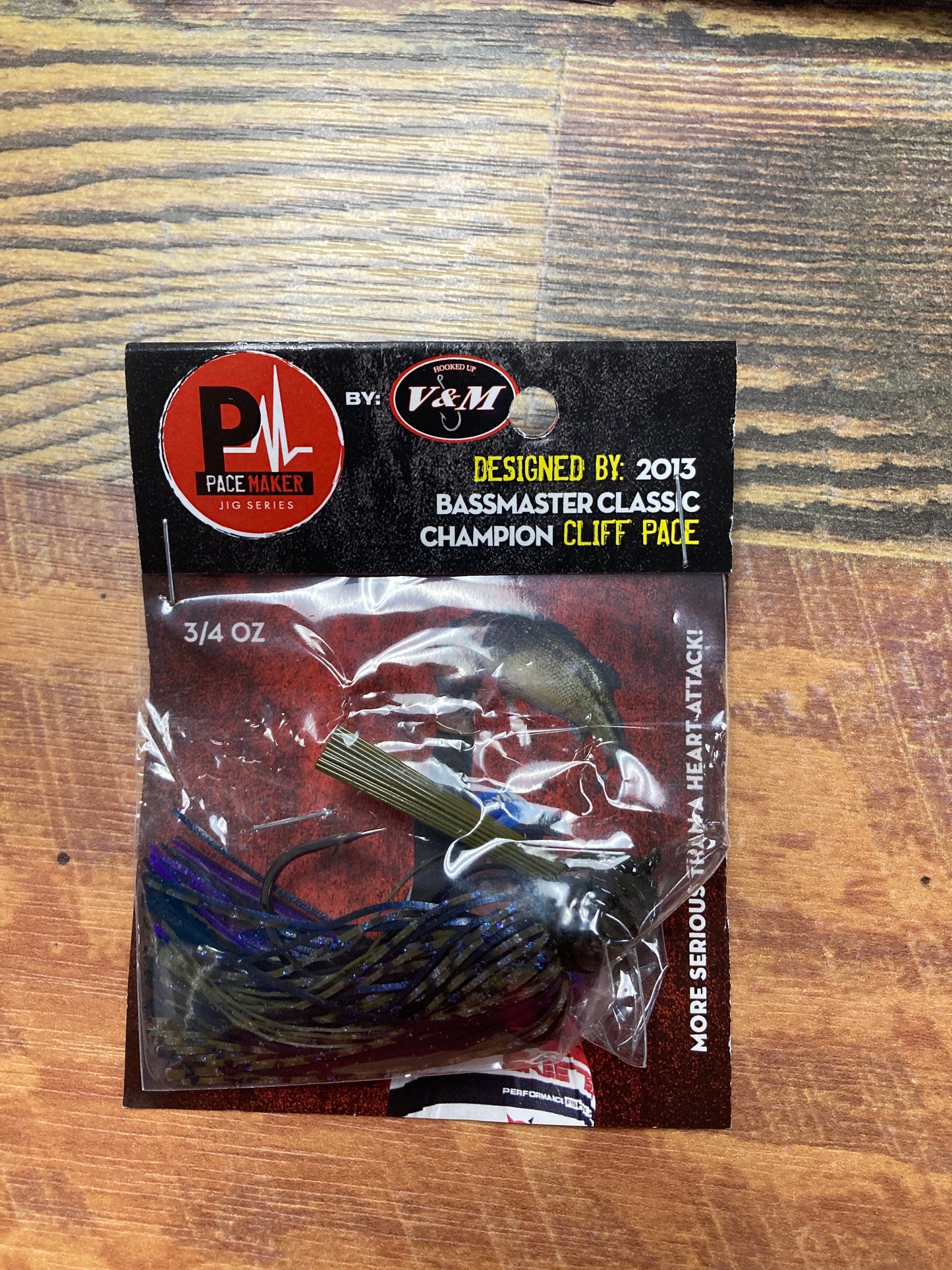 Flatline Football Jig Bama Bug 3/4 oz